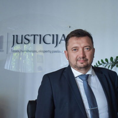 Teisininkas Vaidas Šalaševičius UAB „Justicija“ direktorius